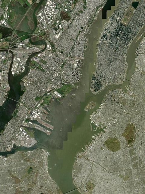 Vue du ciel : New York